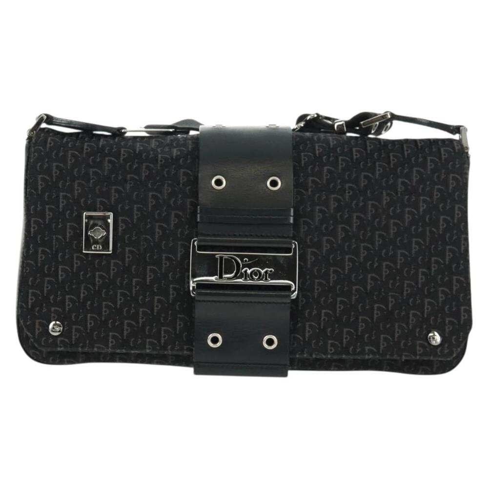 Dior Trotter Street Chic Shoulder Bag Black